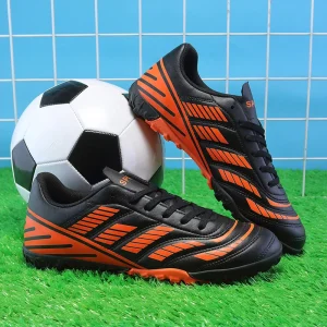 Crampons de football unisexes pour jeunes, chaussures de football légères et montantes FG FT, traction améliorée, entraînement confortable pour garçons et filles
