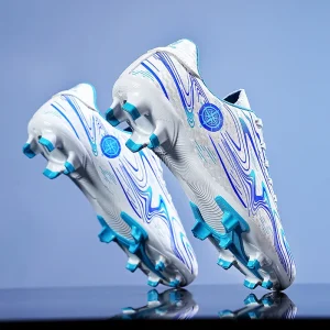 Alternative view of Chaussures de football pour enfants, grande taille, pour hommes, plein air, élèves du primaire et du secondaire, ongles cassés, chaussures d'entraînement, course