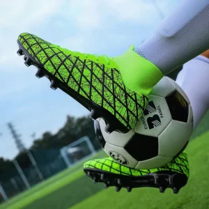 Alternative view of Chaussures de football pour hommes et femmes, chaussures de football, chaussures de football, chaussures de futsal unisexes, chaussures de football originales, Tains GF, grande taille 35-47